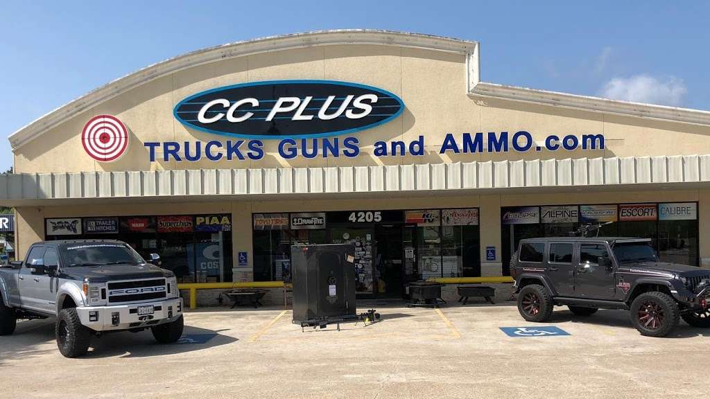 CC Plus Trucks, Guns and Ammo | 4205 W Davis St #1, Conroe, TX 77304, USA | Phone: (936) 788-1800