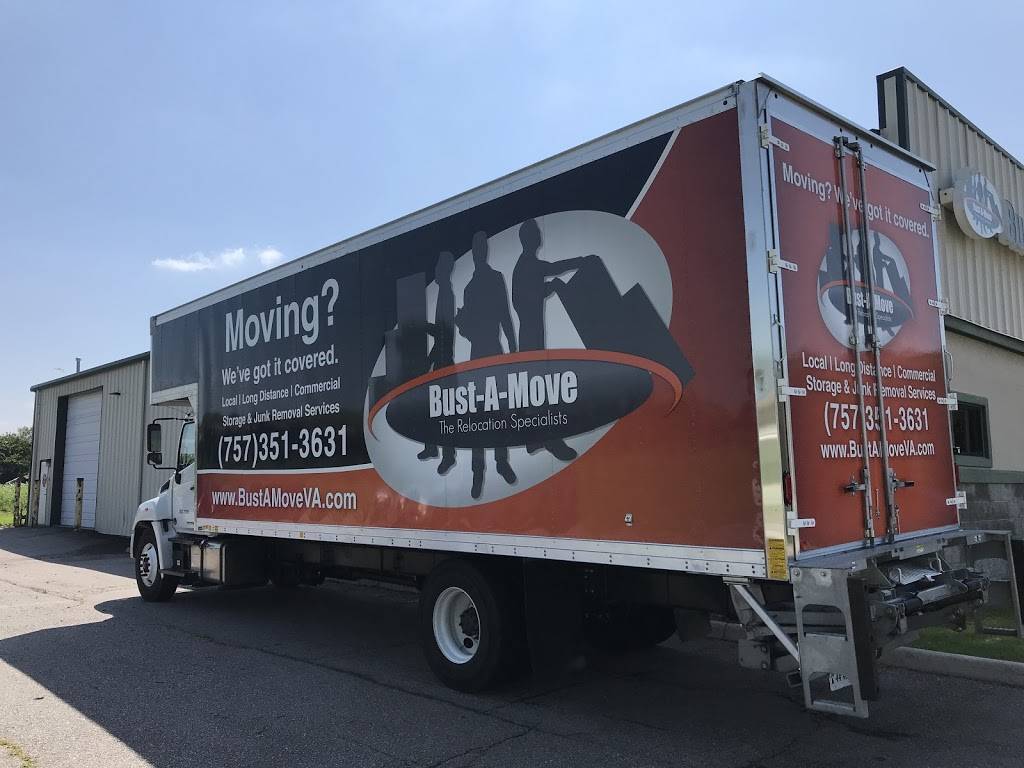 Bust-A-Move, LLC - Moving, Storage & Junk Removal | 2500 Encounter Ct, Virginia Beach, VA 23453 | Phone: (757) 351-3631