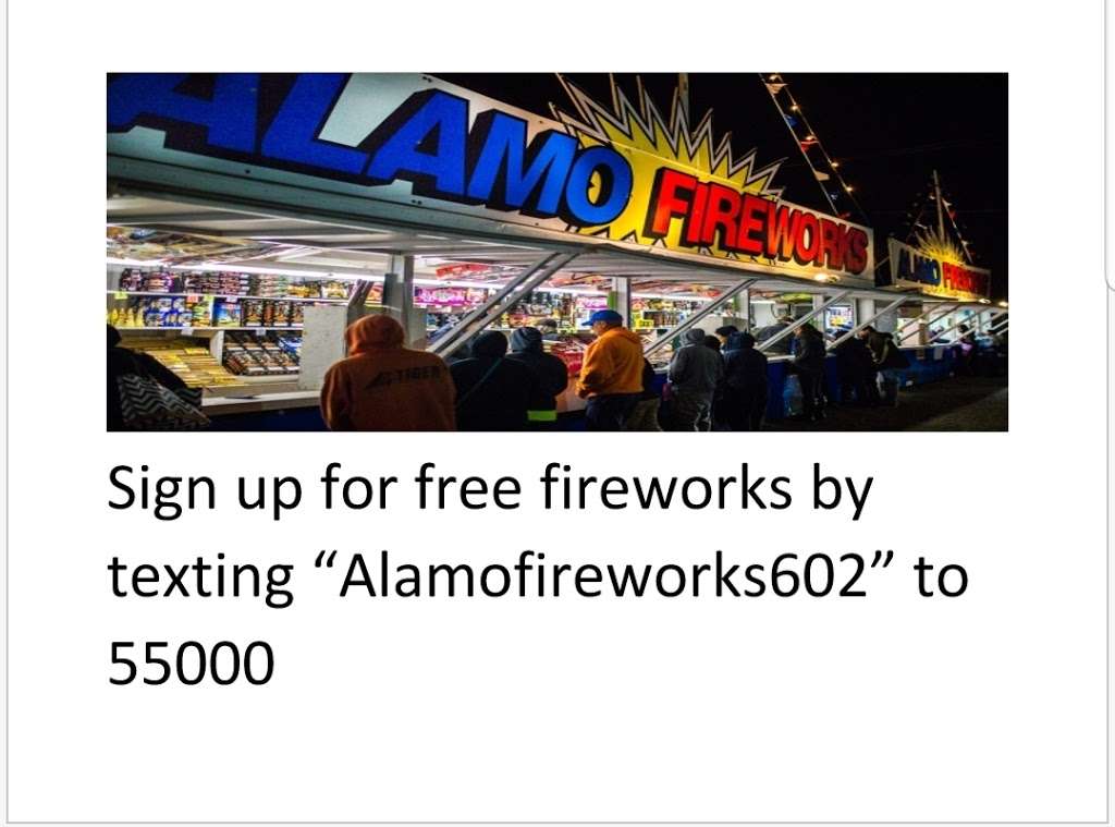 Alamo Fireworks | 10050 S Weidner Rd, San Antonio, TX 78233, USA | Phone: (361) 317-2133