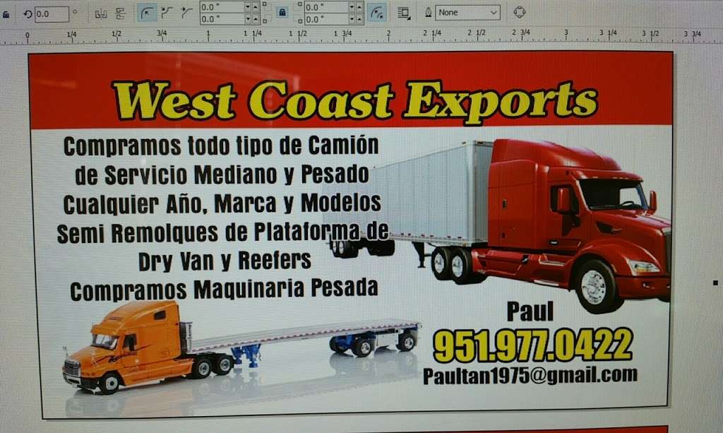 we buy semi trucks west coast exports | 7917 Hazelnut Dr, Corona, CA 92880 | Phone: (951) 977-0422