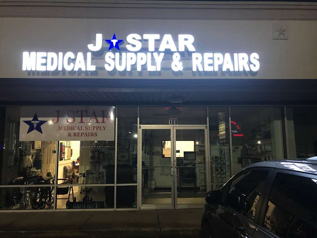 J Star Medical Supply and repairs | 13225 Farm to Market Rd 529 #109, Houston, TX 77041, USA | Phone: (281) 858-8966