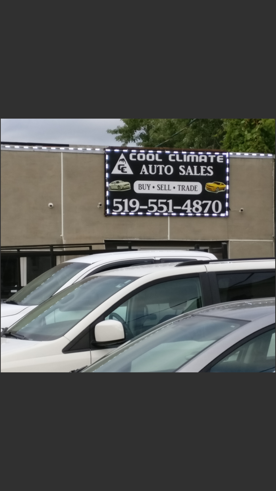 COOL CLIMATE AUTO SALES | 2910 Walker Rd, Windsor, ON N8W 3R3, Canada | Phone: (519) 551-4870