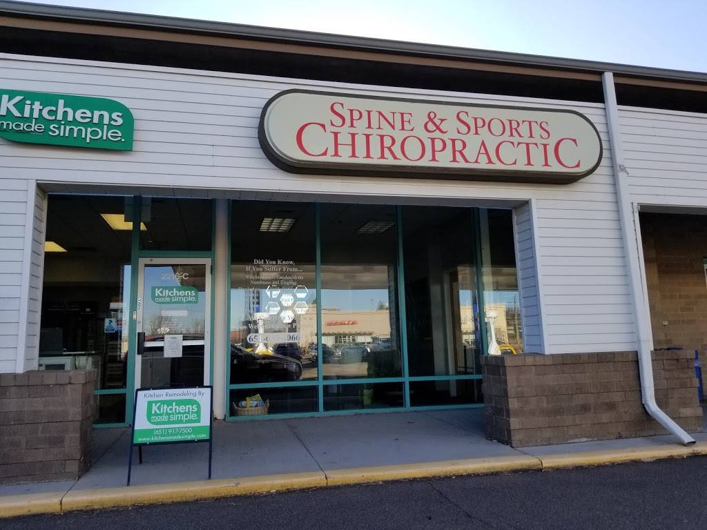 Spine & Sports Chiropractic | 2216 County Rd D West, St Paul, MN 55112, USA | Phone: (651) 639-1066