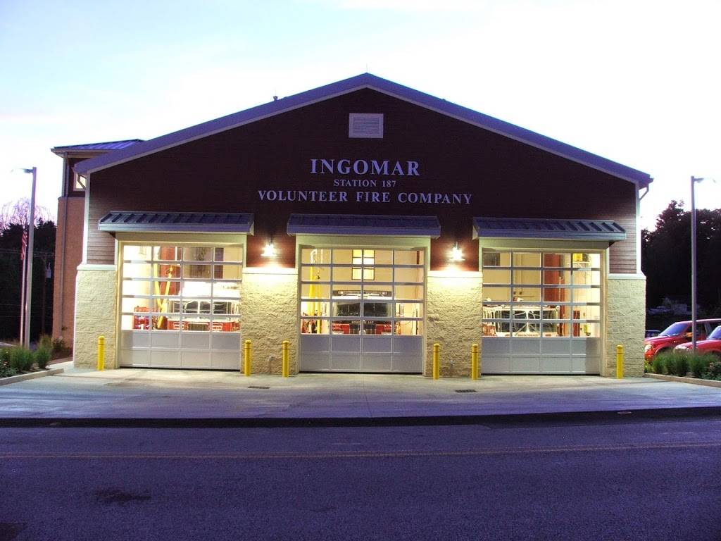 Ingomar Volunteer Fire Company | Station 187 | 9695 Harmony Dr, Pittsburgh, PA 15237, USA | Phone: (412) 364-3571