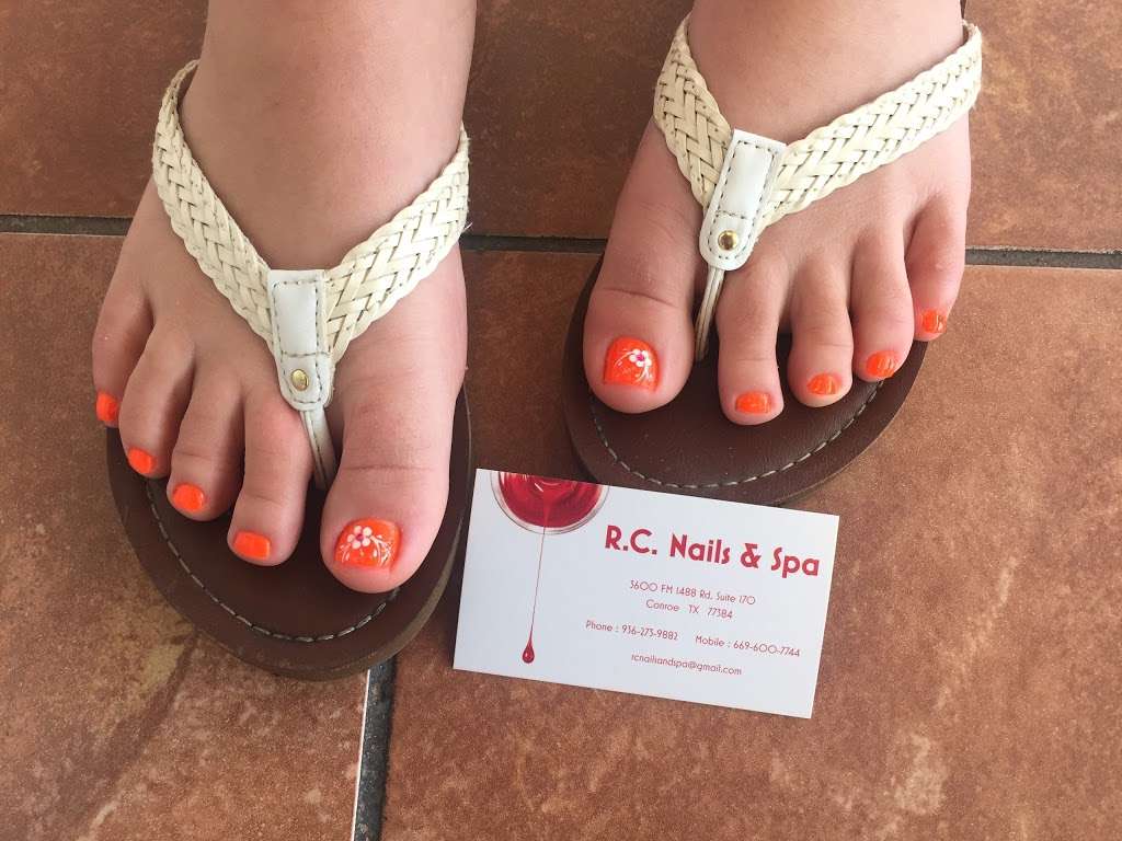 RC Nails & Spa - The Woodlands | 3600 FM 1488 Rd, Suite 170, Conroe, TX 77384 | Phone: (936) 273-9882