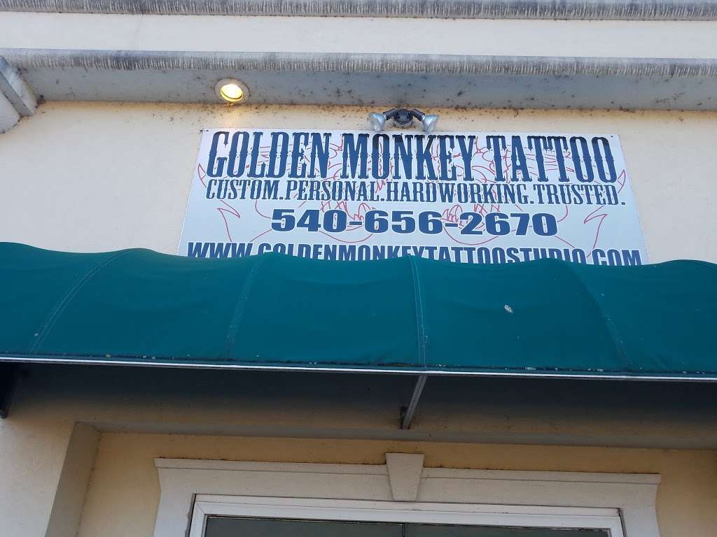 Golden Monkey Tattoo | 1901 Dixon St, Fredericksburg, VA 22401 | Phone: (540) 656-2670