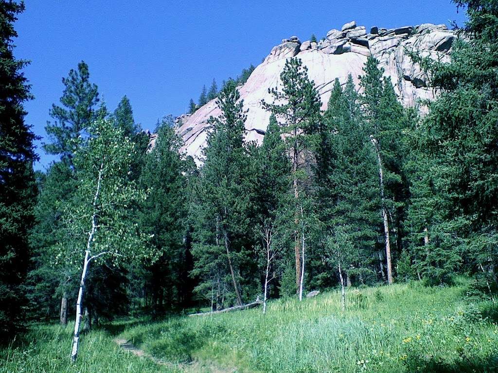 Parking lot for Colorado Trail access | Pine, CO 80470, USA