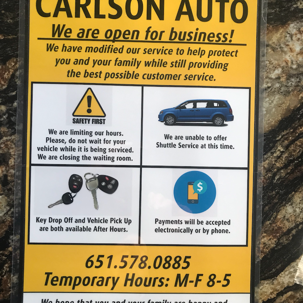 Carlson Auto of Maplewood | 275 Century Ave N, Maplewood, MN 55119, USA | Phone: (651) 578-0885