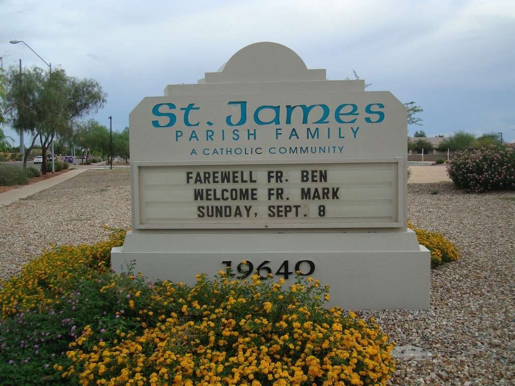 Saint James Roman Catholic Parish | 19640 N 35th Ave, Glendale, AZ 85308, USA | Phone: (623) 581-0707