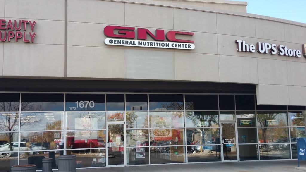 GNC | 1670 E Cheyenne Mountain Blvd G, Colorado Springs, CO 80906, USA | Phone: (719) 527-8727