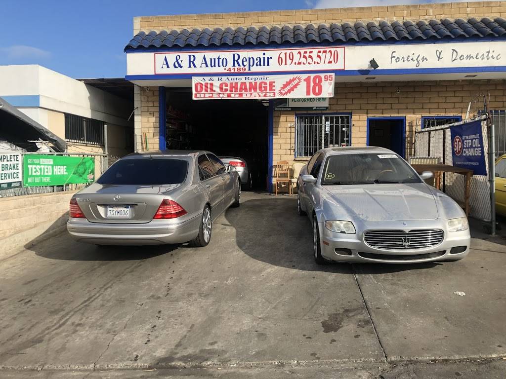 A & R Auto Repair | 4189 Rolando Blvd unit b, San Diego, CA 92115, USA | Phone: (619) 255-5720