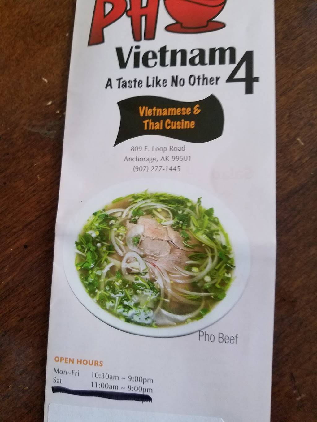 Pho Vietnam | 809 E Loop Rd, Anchorage, AK 99501, USA | Phone: (907) 277-1445