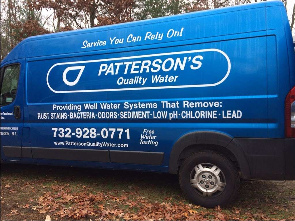 Pattersons Quality Water | 375 Faraday Ave, Jackson, NJ 08527, USA | Phone: (732) 928-0771