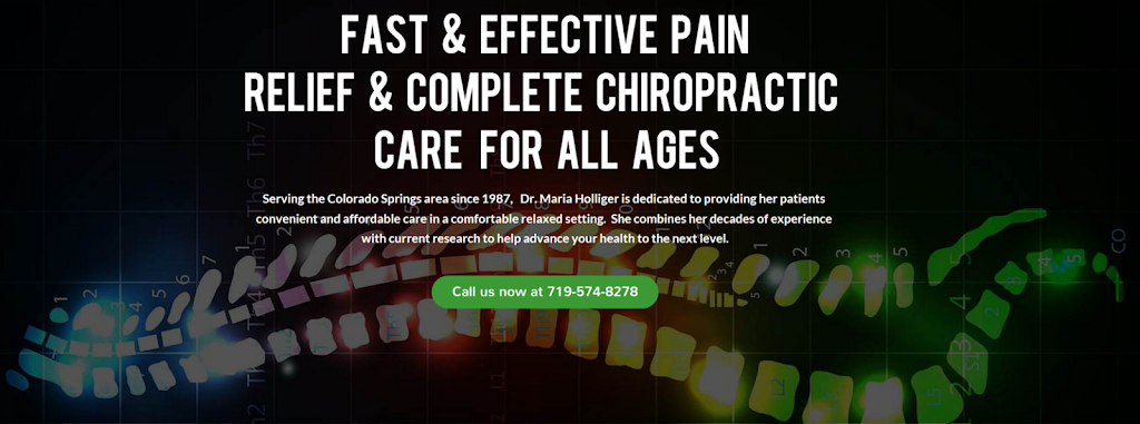 Holliger Chiropractic | 4975 Austin Bluffs Pkwy, Colorado Springs, CO 80918, USA | Phone: (719) 574-8278