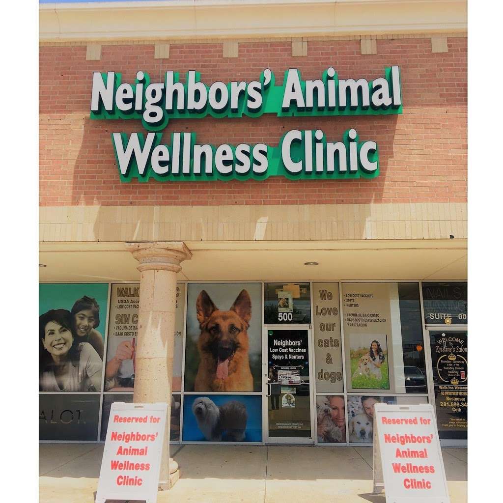 Neighbors Animal Wellness Clinic | 3950 Fry Rd Ste 500, Katy, TX 77449, USA | Phone: (281) 206-7348