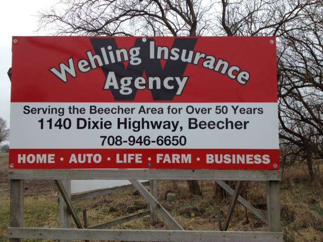 Wehling Insurance Agency | 1140 S Dixie Hwy Suite 2A, Beecher, IL 60401, USA | Phone: (708) 946-6650