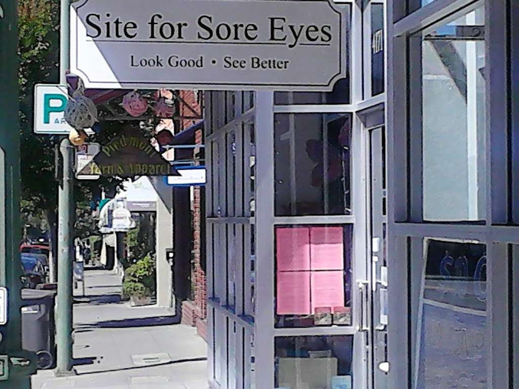 Site for Sore Eyes | 4171 Piedmont Ave, Oakland, CA 94611 | Phone: (510) 655-5622