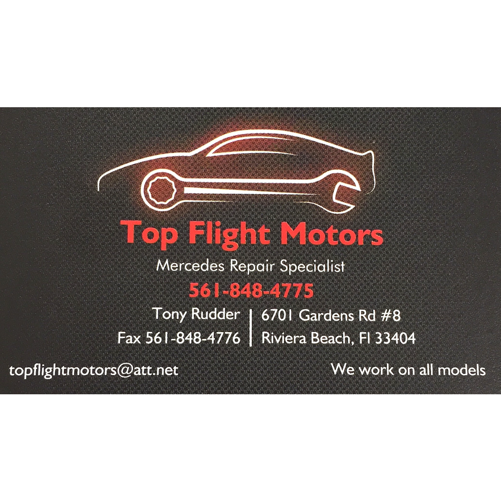 Top Flight Motors | 6701 Garden Rd # 8, Riviera Beach, FL 33404 | Phone: (561) 848-4775