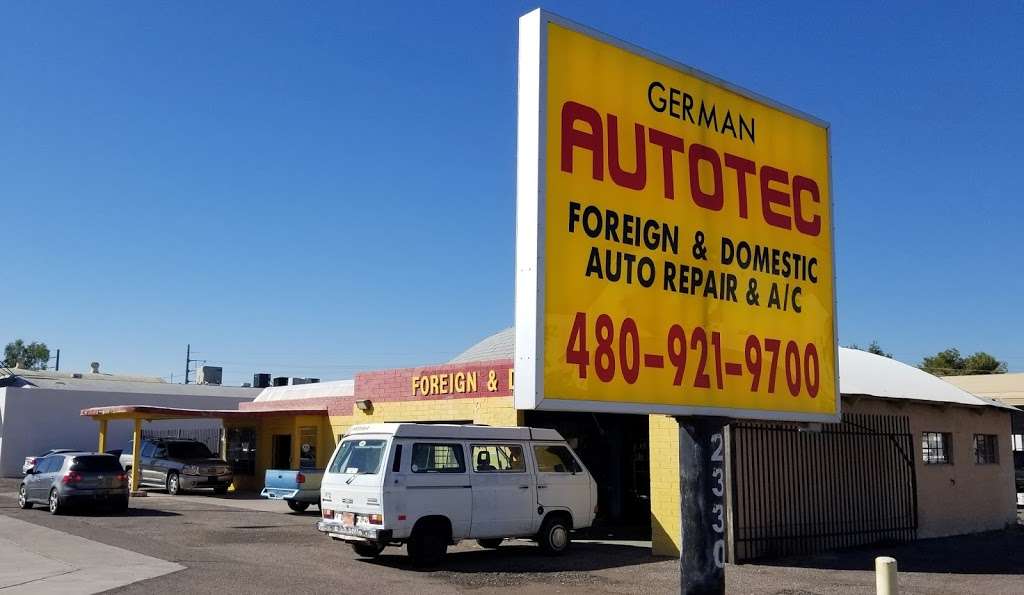 German Autotec | 2330 W Main St, Mesa, AZ 85201, USA | Phone: (480) 921-9700