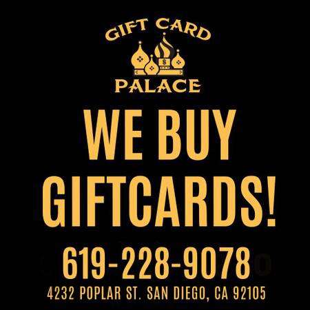 Gift Card Palace | 4232 Poplar St, San Diego, CA 92105 | Phone: (619) 228-9078