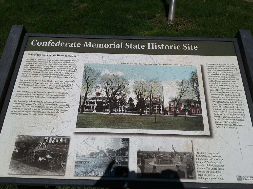 Confederate Memorial State Historic Site | 8158, 211 W 1st St, Higginsville, MO 64037, USA | Phone: (660) 584-2853