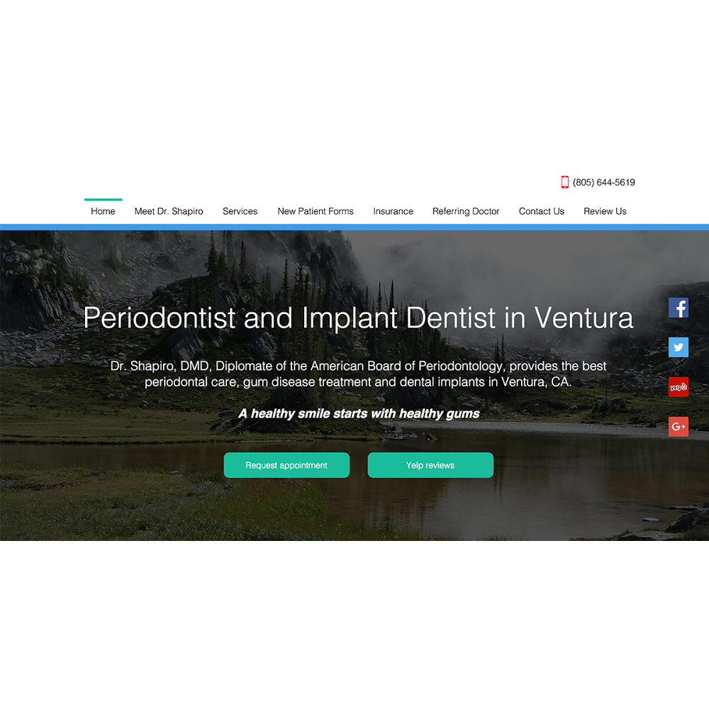 Best Periodontist in Ventura - Dr. Shapiro | 5500 Telegraph Rd # 201, Ventura, CA 93003, USA | Phone: (805) 644-5619