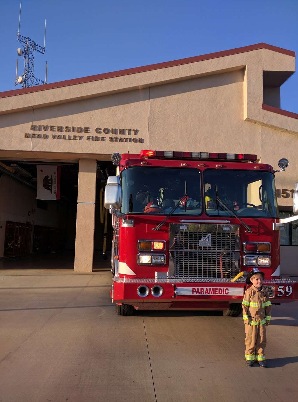 Riverside County Fire Station 59 | 21510 Pinewood St, Perris, CA 92570, USA | Phone: (951) 657-6711