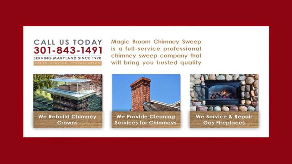 Magic Broom Chimney Sweeps | 2475 Old Washington Rd #100, Waldorf, MD 20601 | Phone: (301) 843-1491