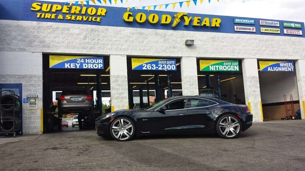 Superior Tire & Service - Goodyear #101 | 2120 E Warm Springs Rd, Las Vegas, NV 89119 | Phone: (702) 263-2300