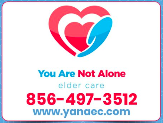 You Are Not Alone Elder Care LLC | 125 Cedar St, Colonia, NJ 07067, USA | Phone: (856) 497-3512