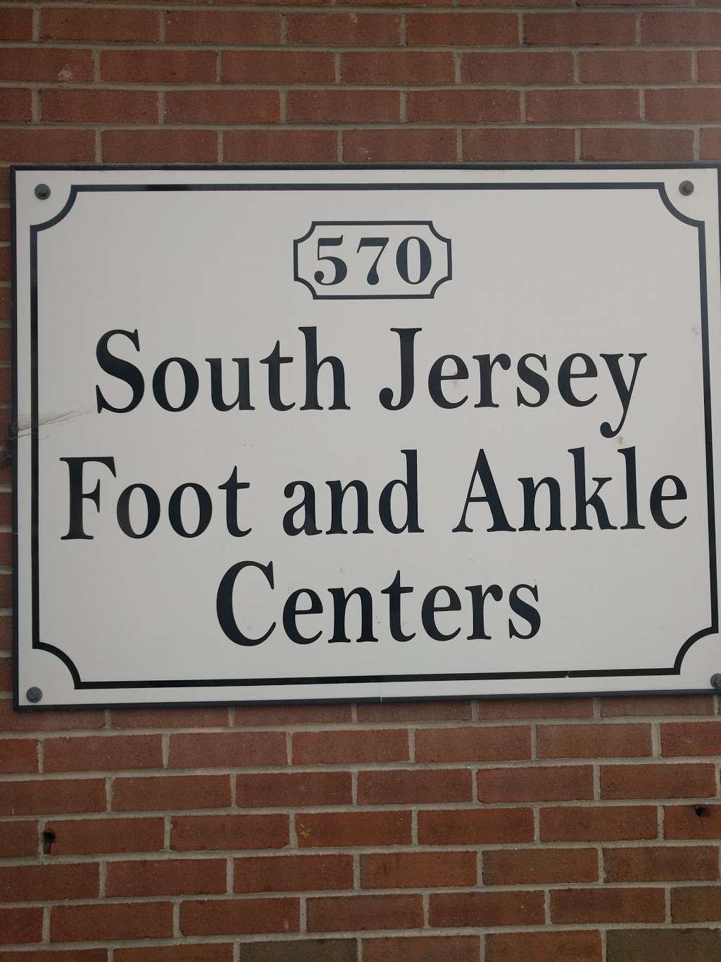 South Jersey Foot & Ankle Center | 570 Haddon Ave, Collingswood, NJ 08108, USA | Phone: (856) 854-3093