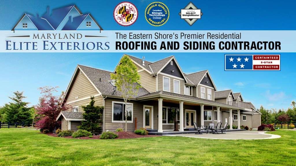 Maryland Elite Exteriors | 508 Brookfield Dr, Centreville, MD 21617, USA | Phone: (443) 262-8678