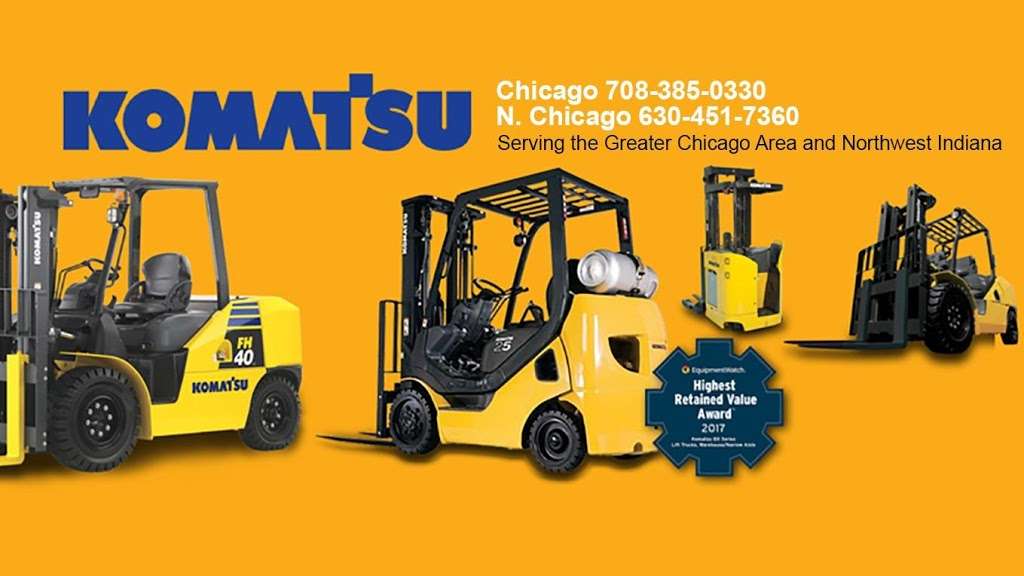 Komatsu Forklift of Chicago | 11800 S Austin Ave, Alsip, IL 60803, USA | Phone: (708) 385-0330
