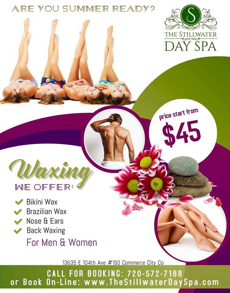 The Stillwater Day Spa | 13635 E 104th Ave #150, Commerce City, CO 80022, USA | Phone: (720) 572-7188
