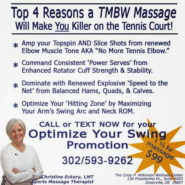 The Mind Body Whisperer Massage & Fitness | 230 Presidential Dr #003, Wilmington, DE 19807, USA | Phone: (302) 593-9262
