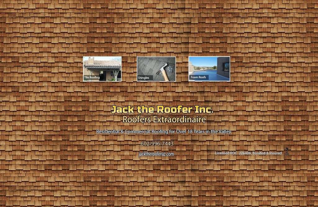 Jack the Roofer Inc. | 15812 N 32nd St, Phoenix, AZ 85032, USA | Phone: (602) 996-7443