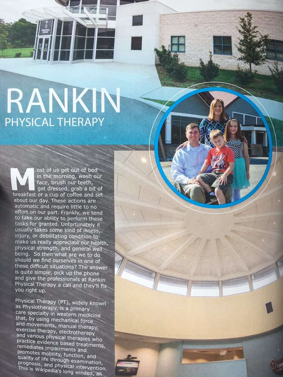 Rankin Physical Therapy | 101 Maddex Square Dr, Shepherdstown, WV 25443, USA | Phone: (304) 876-1000