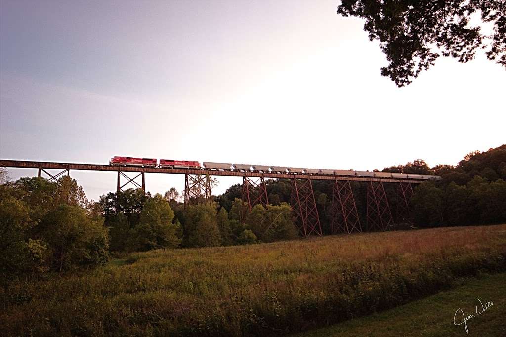 Tulip Trestle observation deck | viaduct rd, Bloomfield, IN 47424, USA