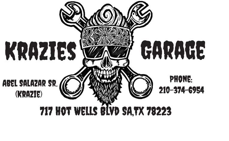 Krazies Garage | 717 Hot Wells Blvd, San Antonio, TX 78223, USA | Phone: (210) 374-6954