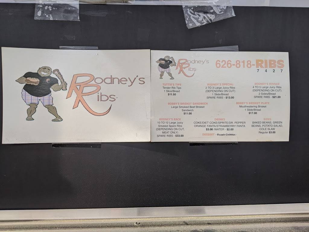 Rodneys Ribs | 902 N Lake Ave, Pasadena, CA 91104, USA | Phone: (626) 818-7427