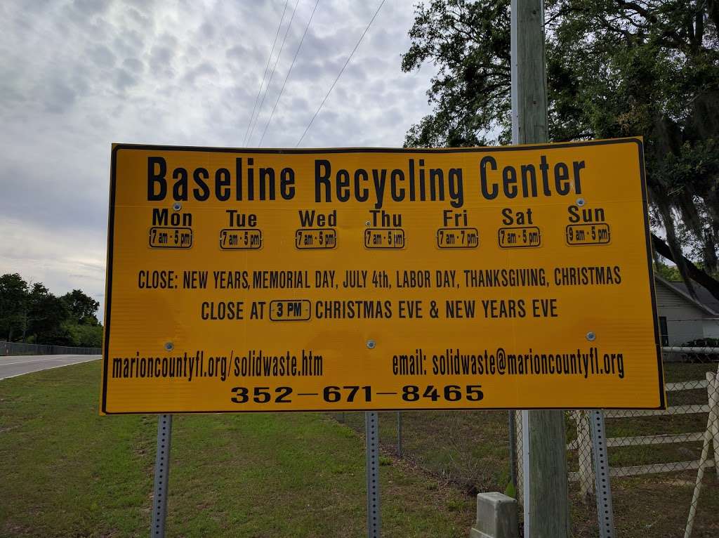 Marion County Solid Waste Department | 5601 SE 66th St, Ocala, FL 34480, USA | Phone: (352) 671-8465