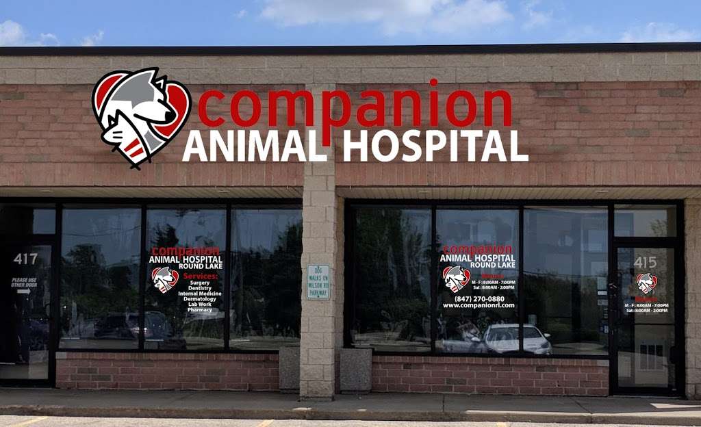 Companion Animal Hospital Round Lake | 415 N Wilson Rd, Round Lake, IL 60073, USA | Phone: (847) 270-0880