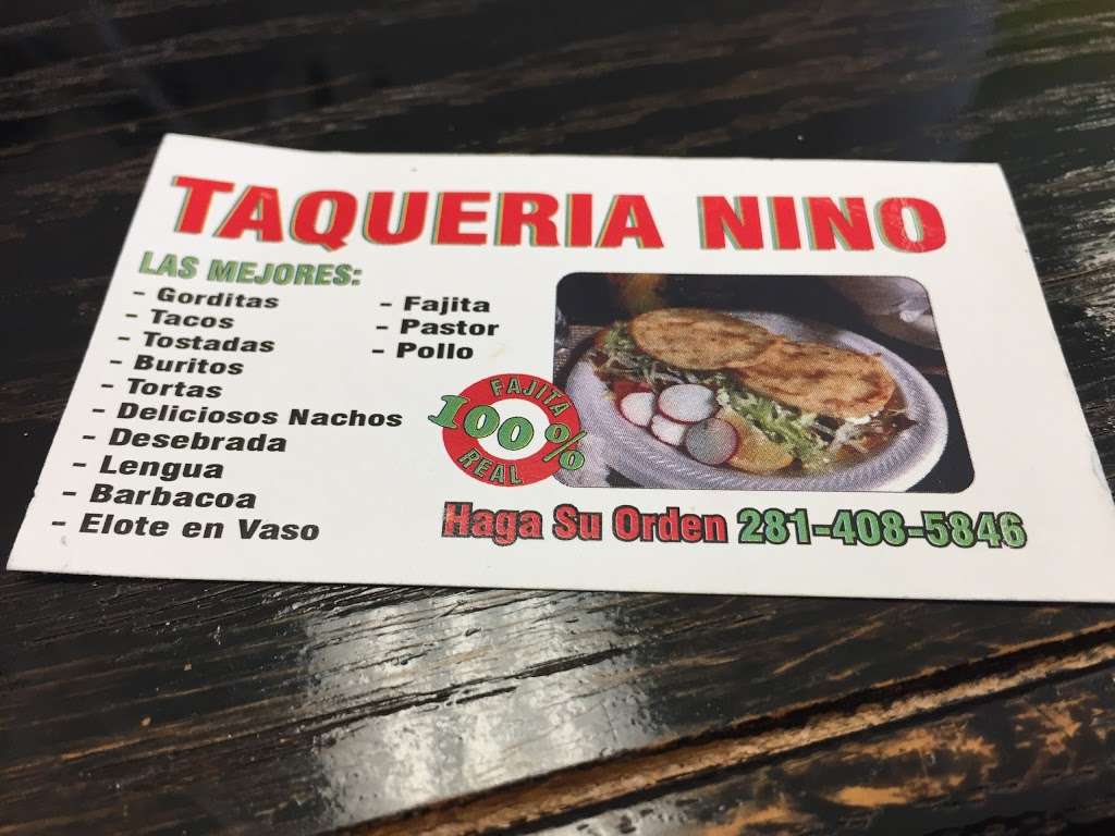 Taqueria Nino | 15440-, 15452 Kuykendahl Rd, Houston, TX 77090 | Phone: (281) 408-5846