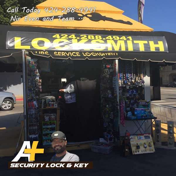 A+ Security Lock & Key | 1501-1/2 S Robertson Blvd, Los Angeles, CA 90035, USA | Phone: (424) 288-4941