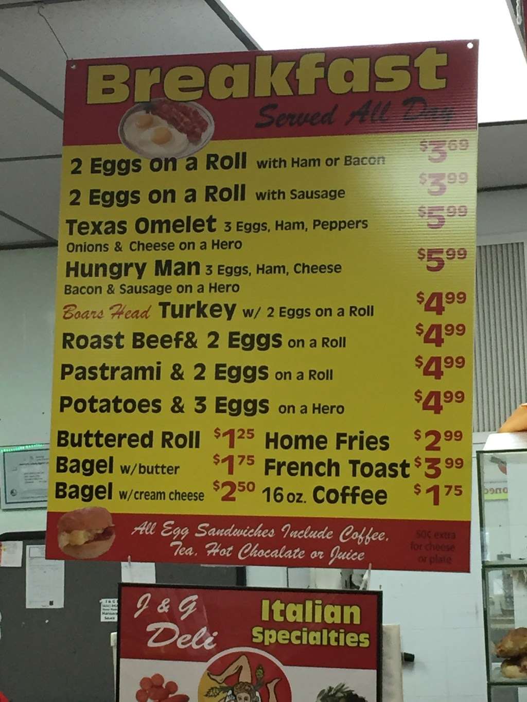 J&G Deli and Market | 502 New Rochelle Rd, Bronxville, NY 10708, USA | Phone: (914) 664-3475