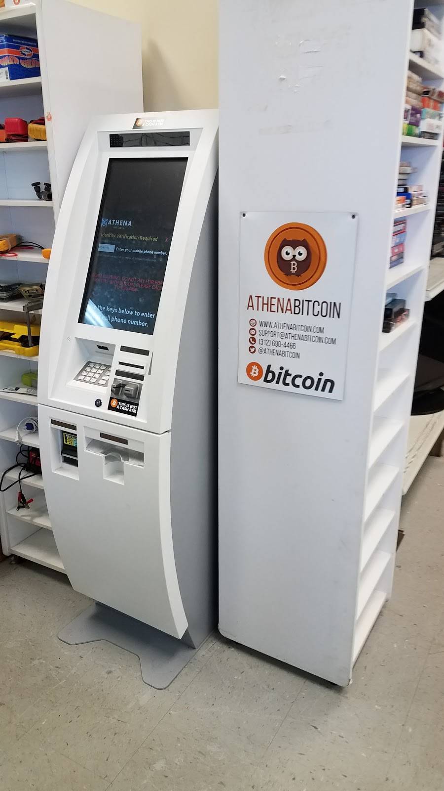 Athena Bitcoin ATM | 4056 W Broad St, Columbus, OH 43228 | Phone: (312) 690-4466