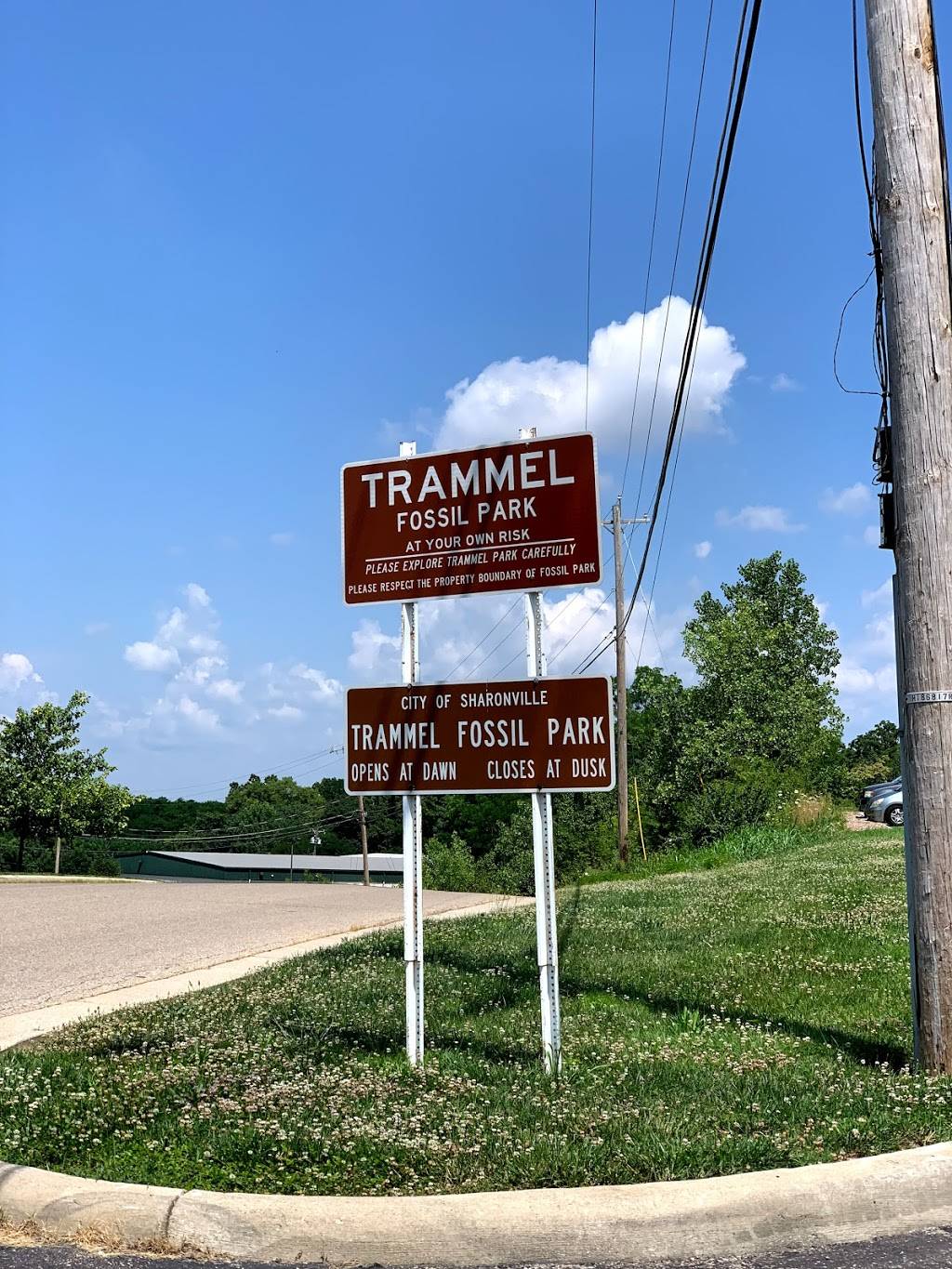 Trammel Fossil Park | 11935 Tramway Dr, Sharonville, OH 45241, USA | Phone: (513) 563-1144