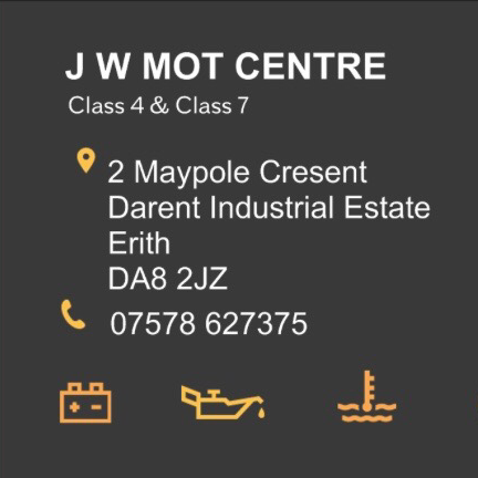 JW MOT Centre | 2 Maypole Cres, Dartford, Erith DA8 2JZ, UK | Phone: 07578 627375