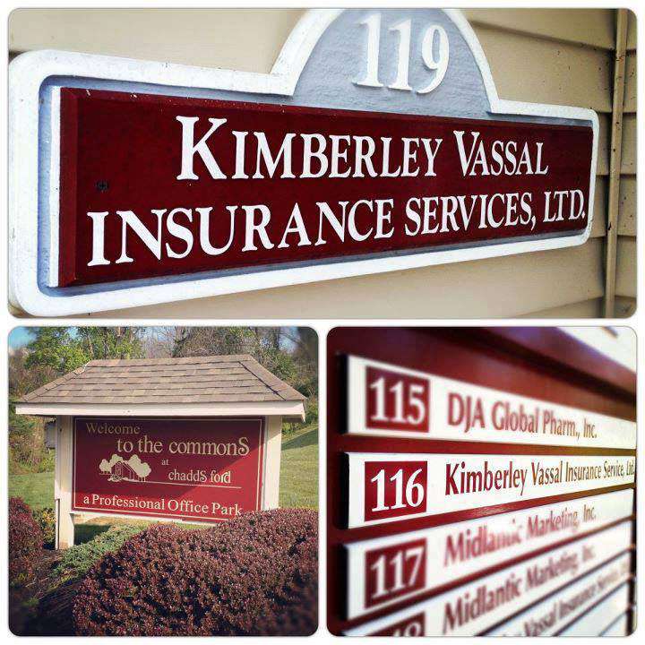 Kimberley Vassal Insurance Services | 116 Commons Ct, Chadds Ford, PA 19317 | Phone: (610) 459-4444