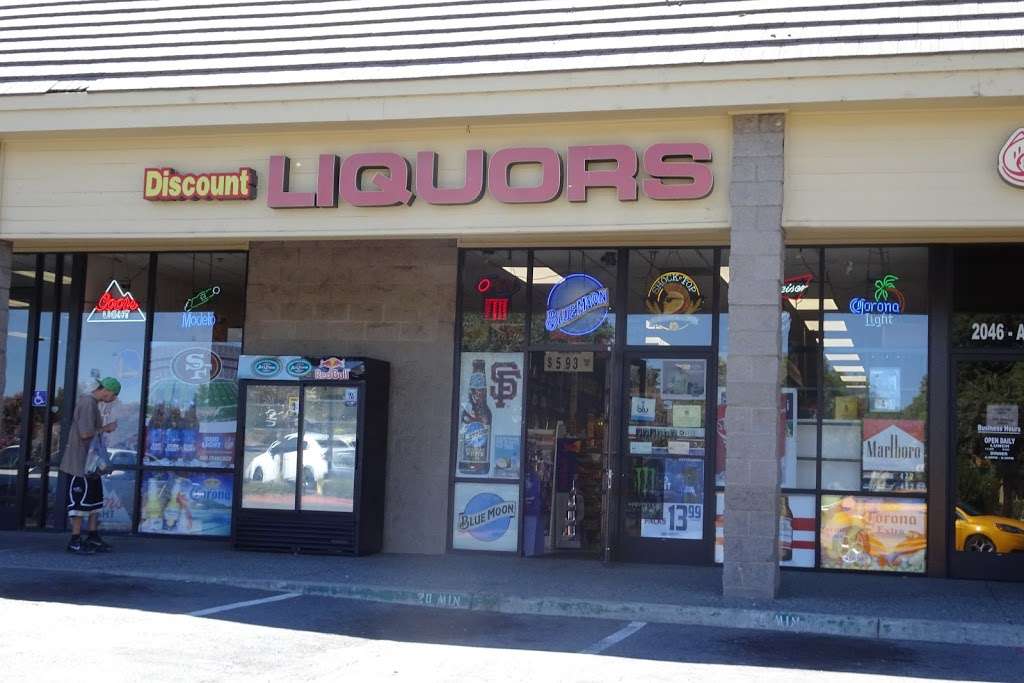 Discount Liquors | 2046 Nut Tree Rd, Vacaville, CA 95687, USA | Phone: (707) 448-6415